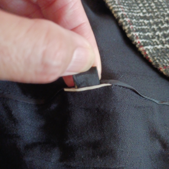 Massimo Dutti Single Button Front Closure Plaid Blazer - Picture 12 of 14